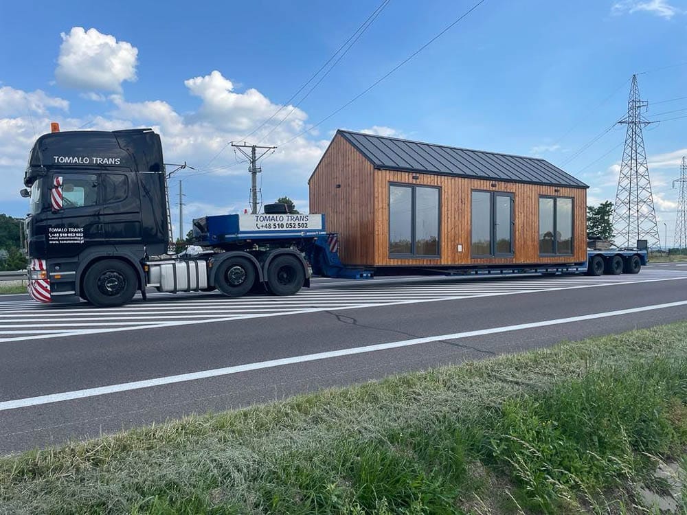 Transport domów mobilnych i modułowych - Kieryk - 1