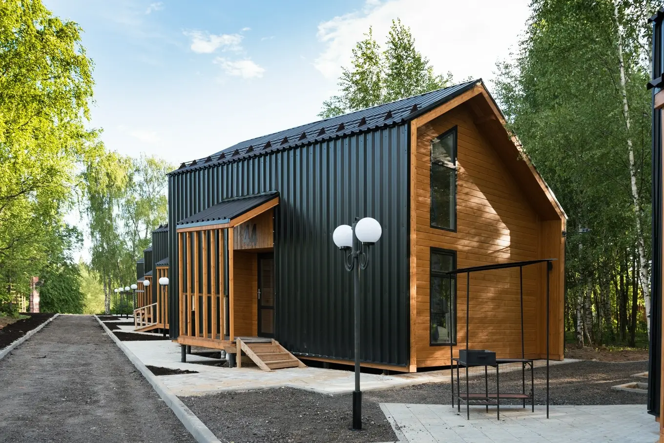 Dom modułowy stodoła