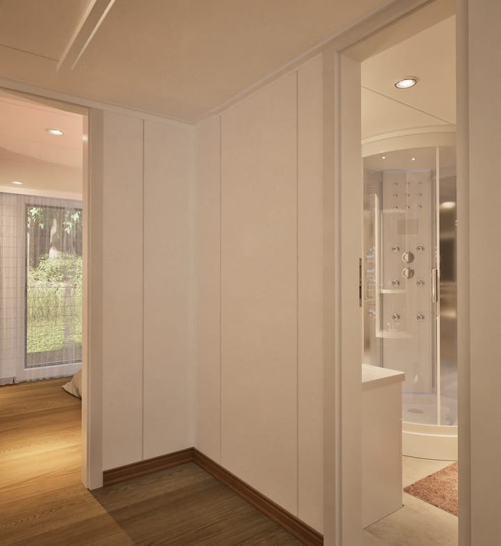 Grafika: dom letniskowy caloroczny 70m2 neptun 20