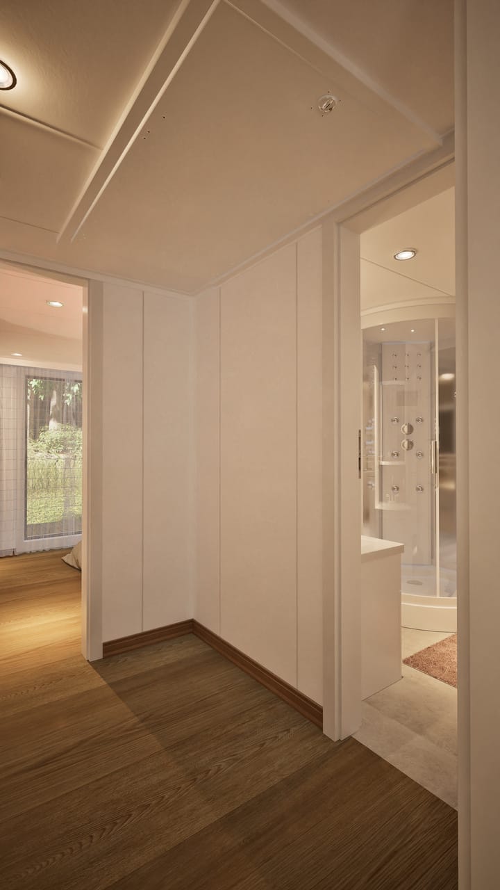 Grafika: dom letniskowy caloroczny 70m2 neptun 20