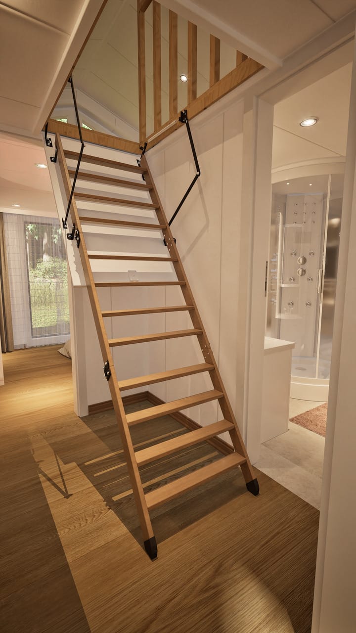 Grafika: dom letniskowy caloroczny 70m2 neptun 22