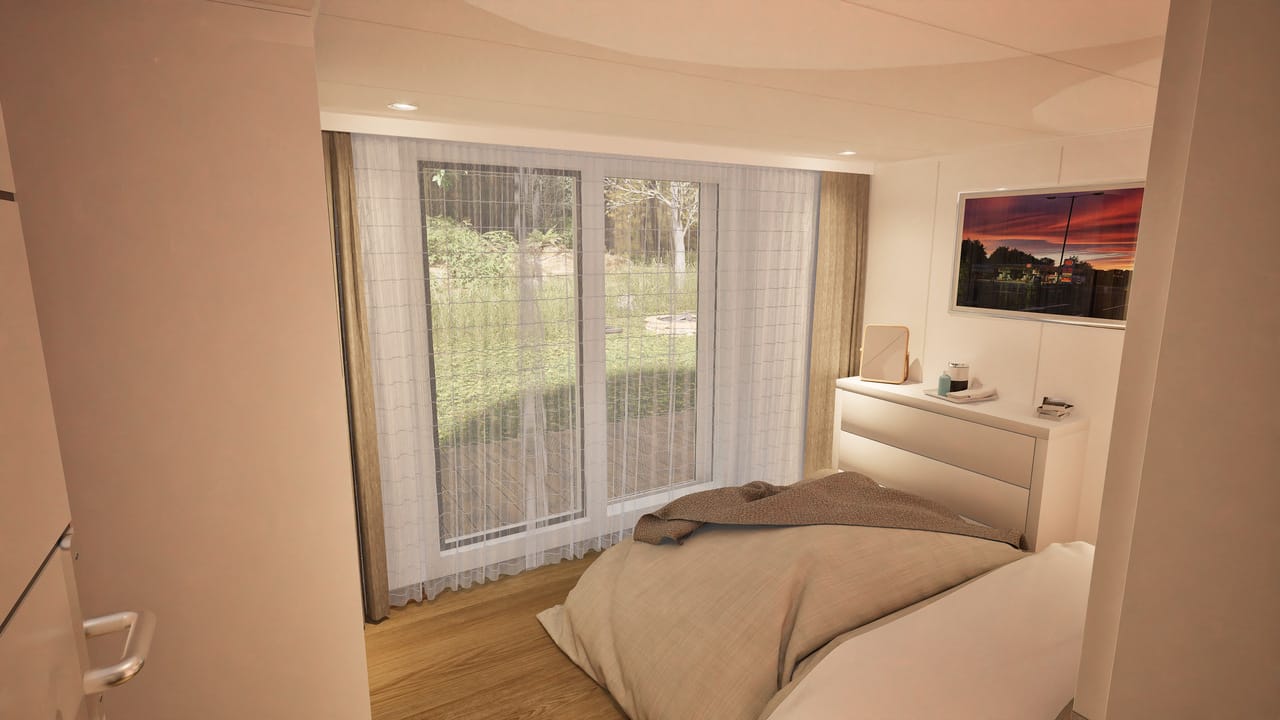 Grafika: dom letniskowy caloroczny 70m2 neptun 33