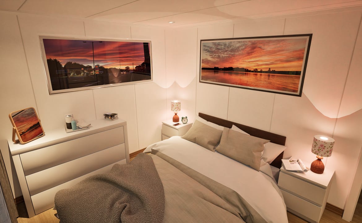 Grafika: dom letniskowy caloroczny 70m2 neptun 35