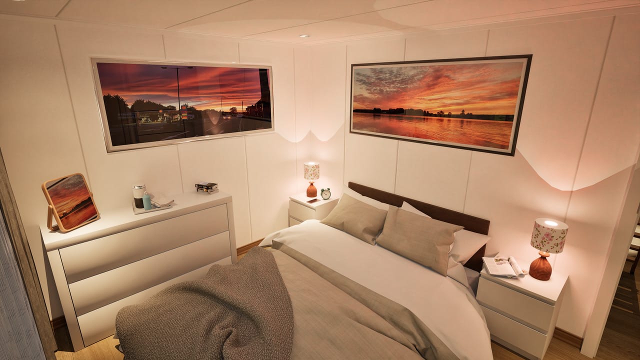 Grafika: dom letniskowy caloroczny 70m2 neptun 35