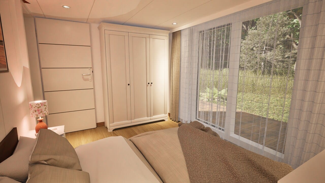 Grafika: dom letniskowy caloroczny 70m2 neptun 38