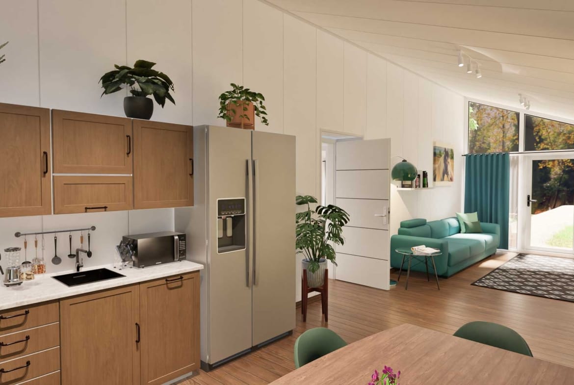 Grafika: dom mobilny kale 90 36