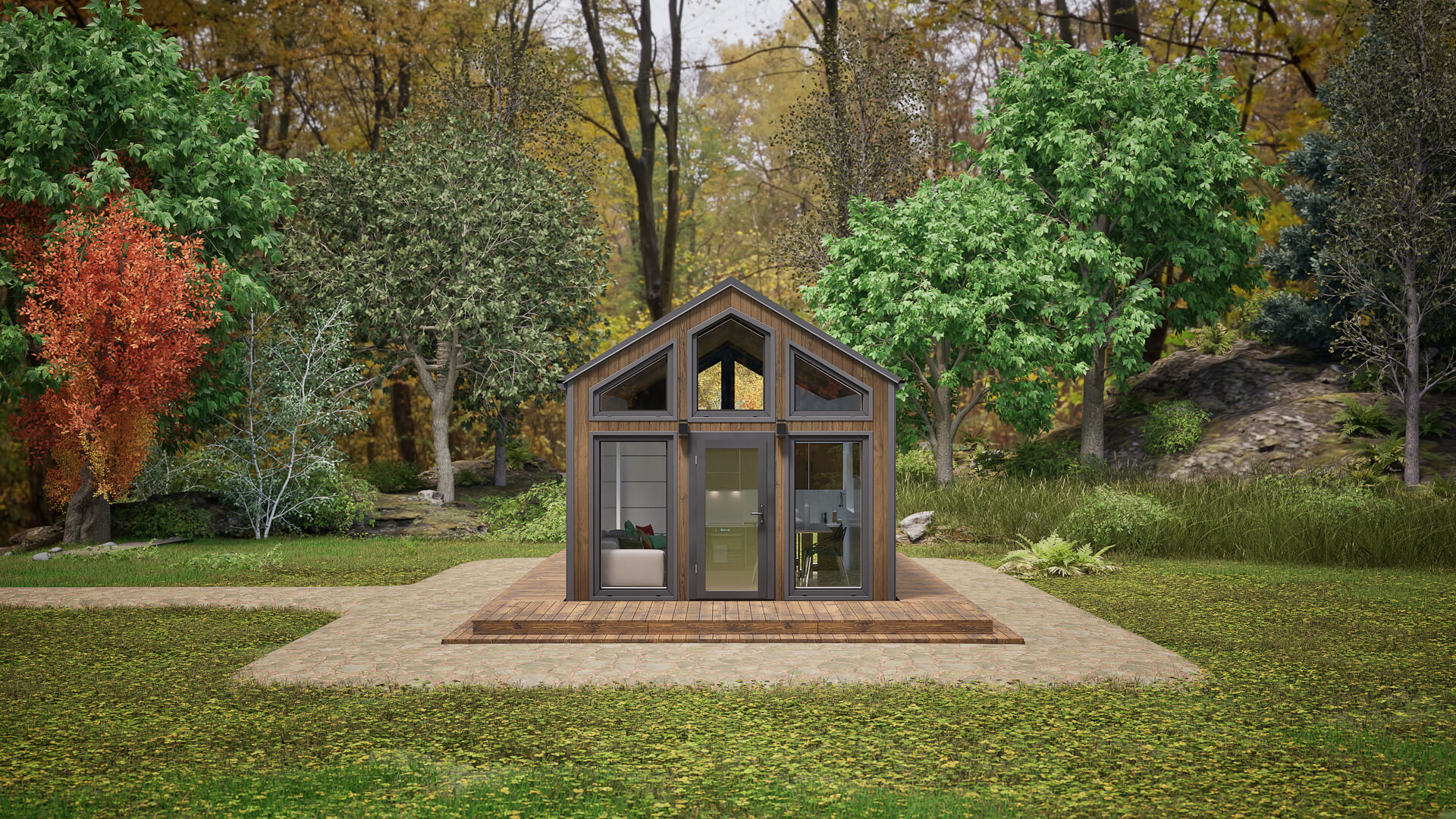 Grafika: dom mobilny saturn 58 02