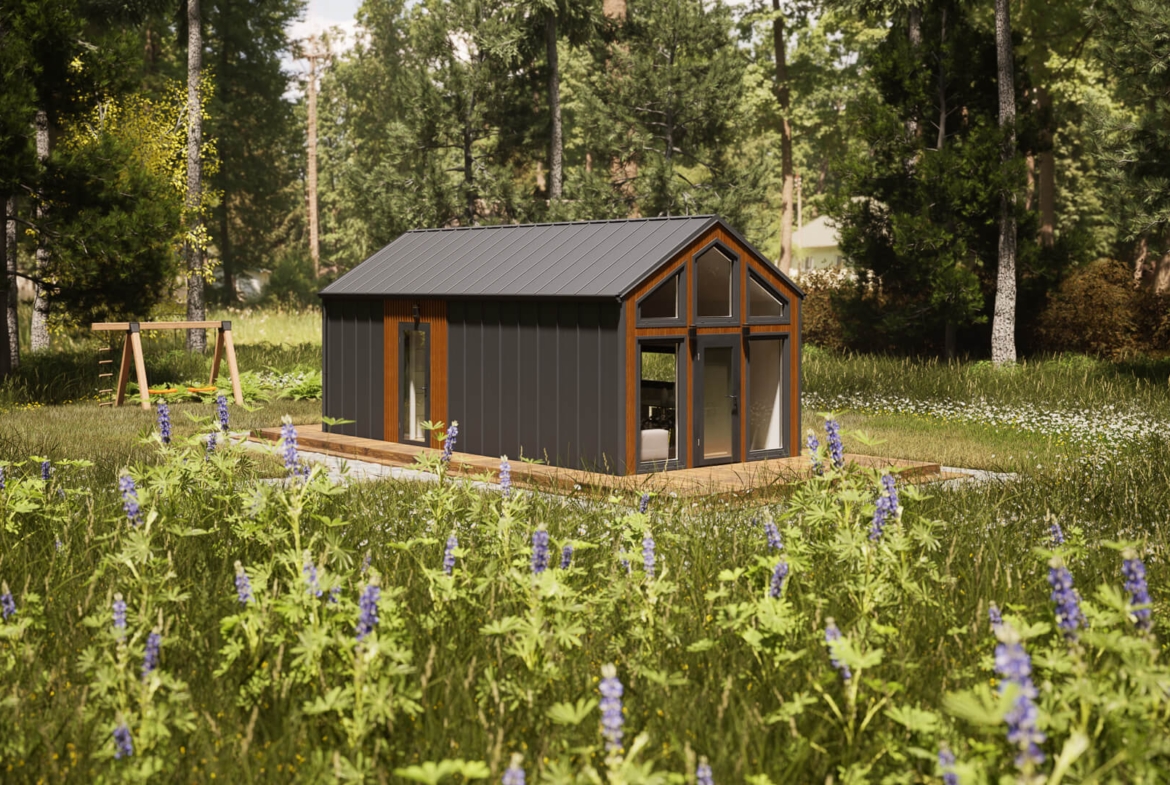 Grafika: dom mobilny saturn 58 14