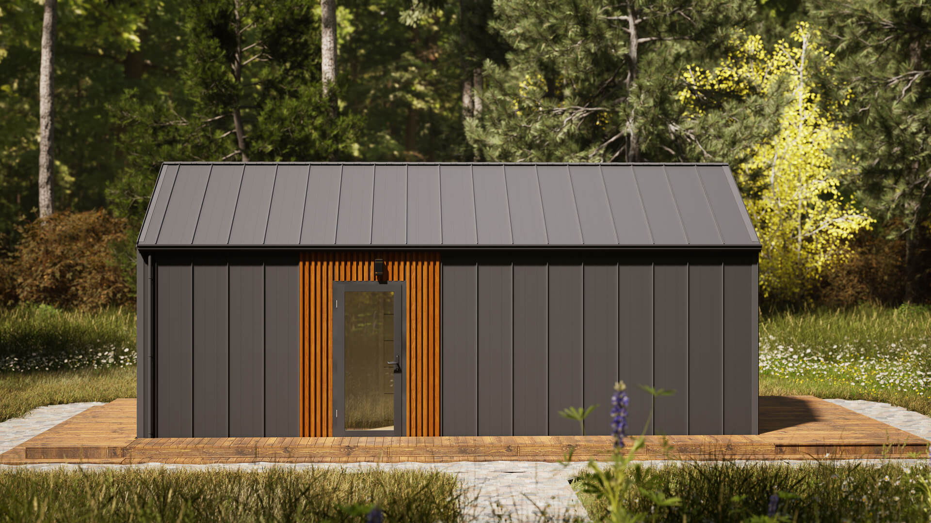 Grafika: dom mobilny saturn 58 15