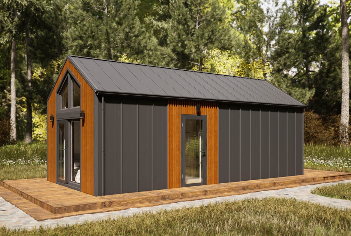 Grafika: dom mobilny saturn 58 16