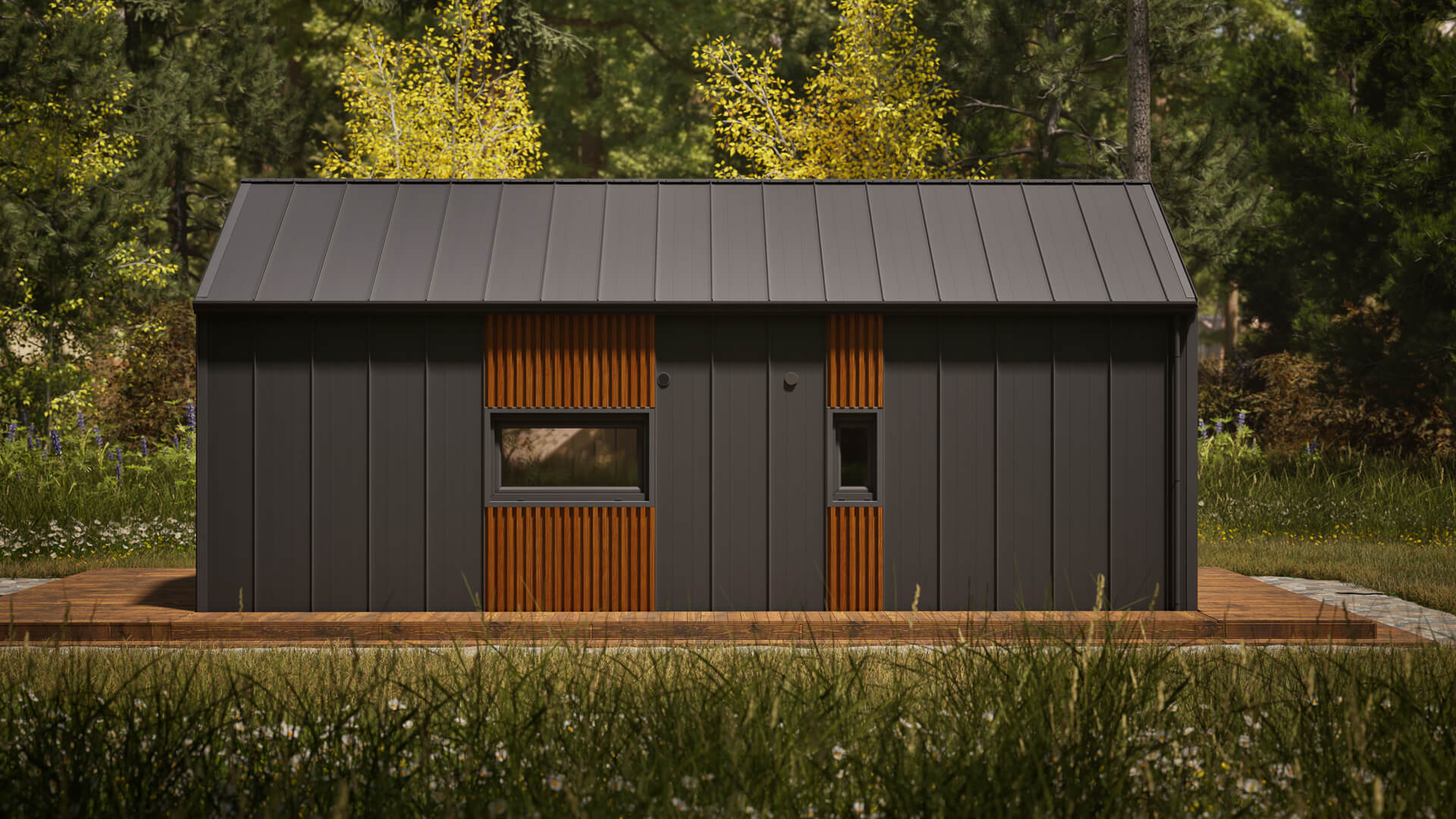 Grafika: dom mobilny saturn 58 19