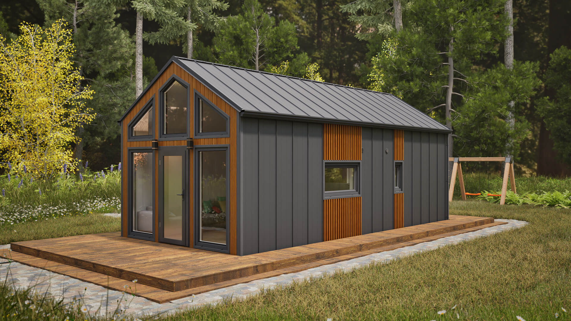 Grafika: dom mobilny saturn 58 20