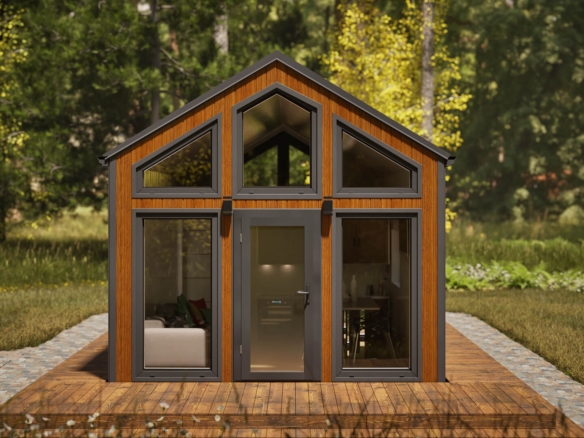 Grafika: dom mobilny saturn 58 21