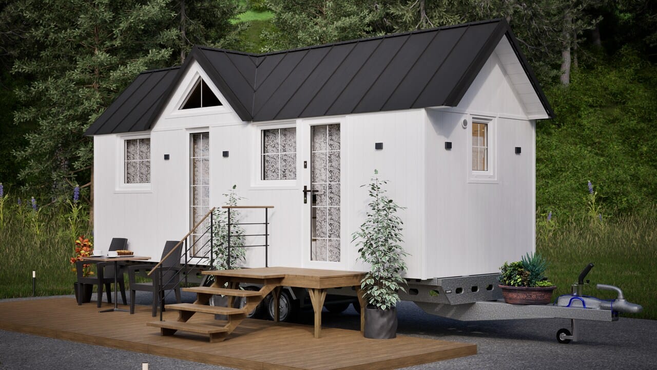 Grafika: dom mobilny tiny house 18 03