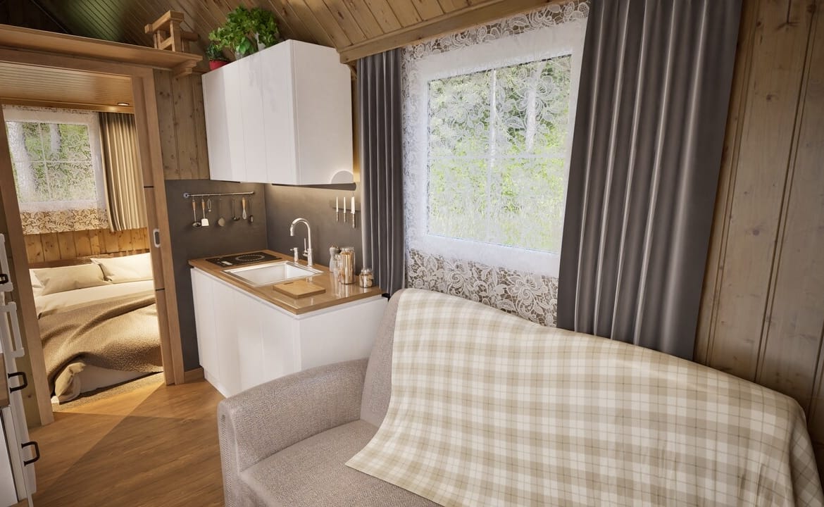 Grafika: dom mobilny tiny house 18 11