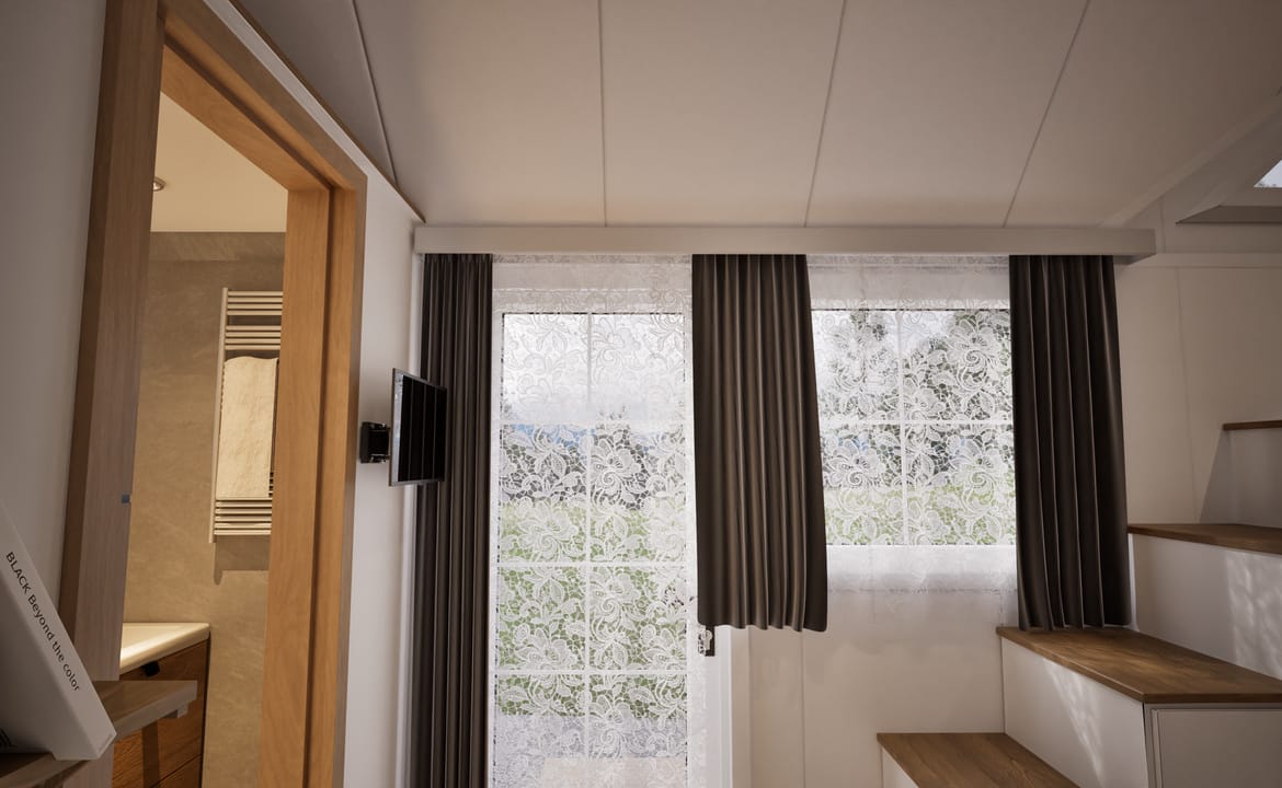 Grafika: dom mobilny tiny house 18 12