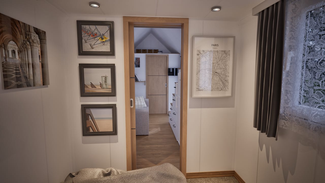Grafika: dom mobilny tiny house 18 22