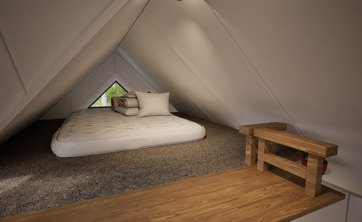Grafika: dom mobilny tiny house 18 23