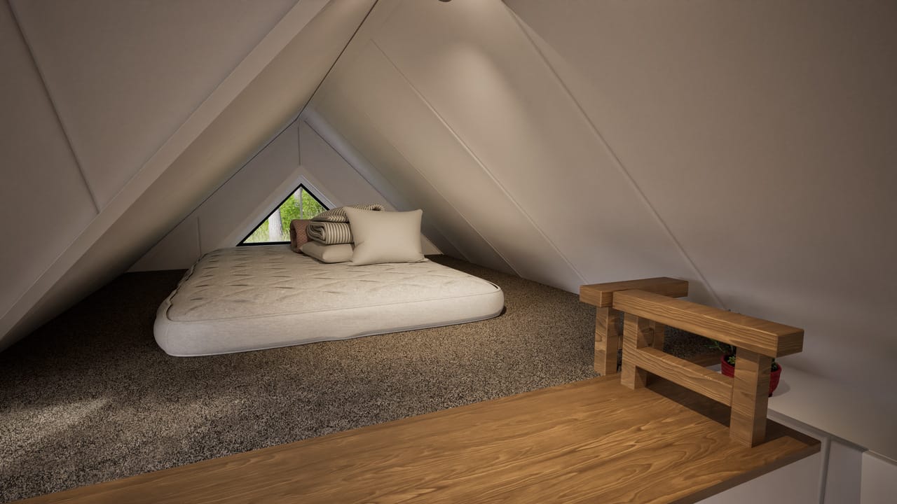 Grafika: dom mobilny tiny house 18 23
