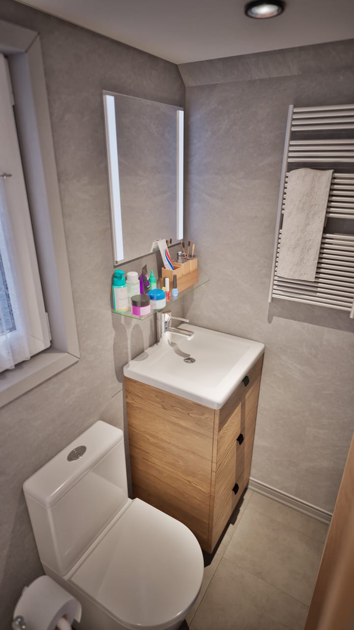 Grafika: dom mobilny tiny house 18 25