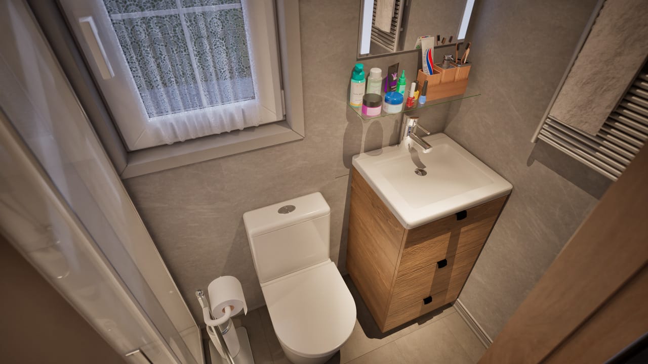 Grafika: dom mobilny tiny house 18 26