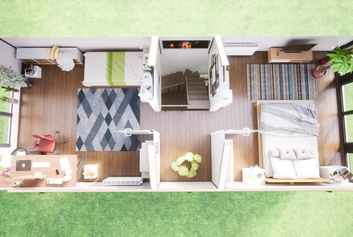 Grafika: dom mobilny wenus70 18