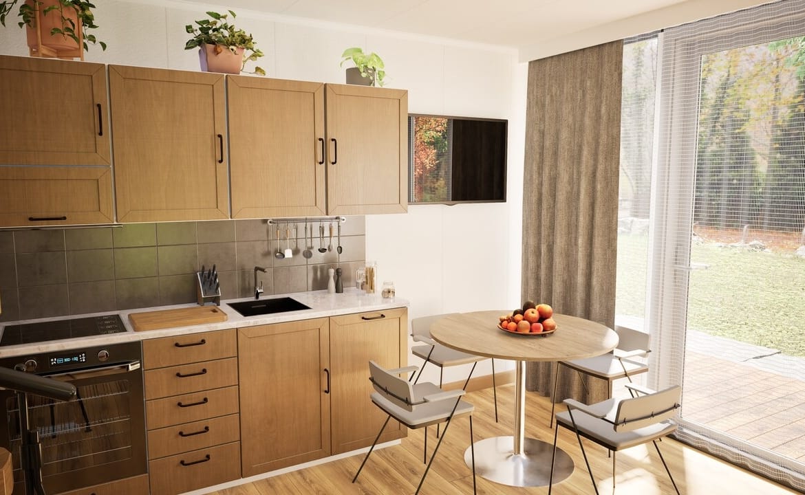 Grafika: dom modulowy 100m2 05