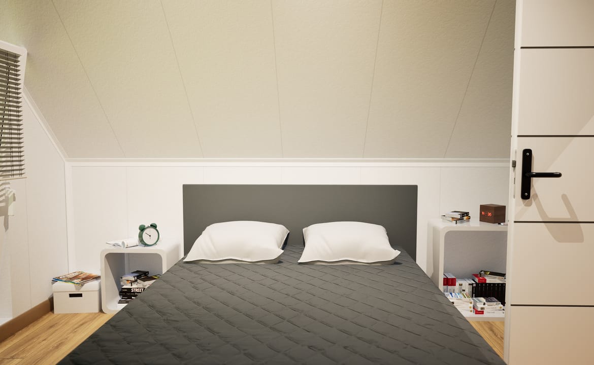 Grafika: dom modulowy 100m2 32