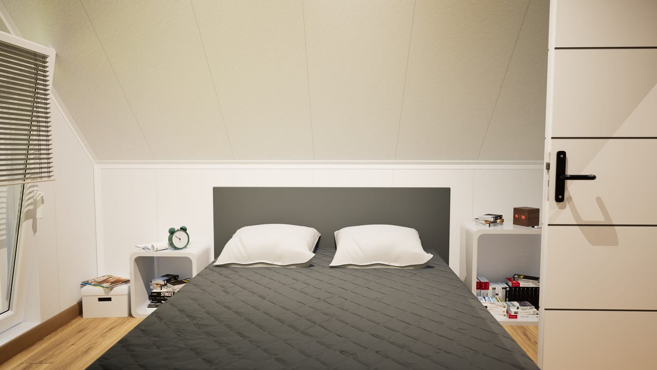 Grafika: dom modulowy 100m2 32