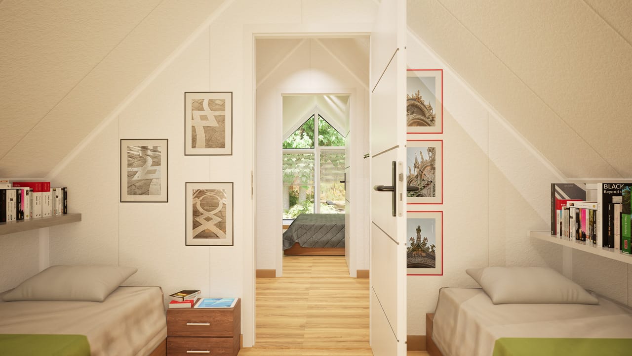 Grafika: dom modulowy 100m2 33