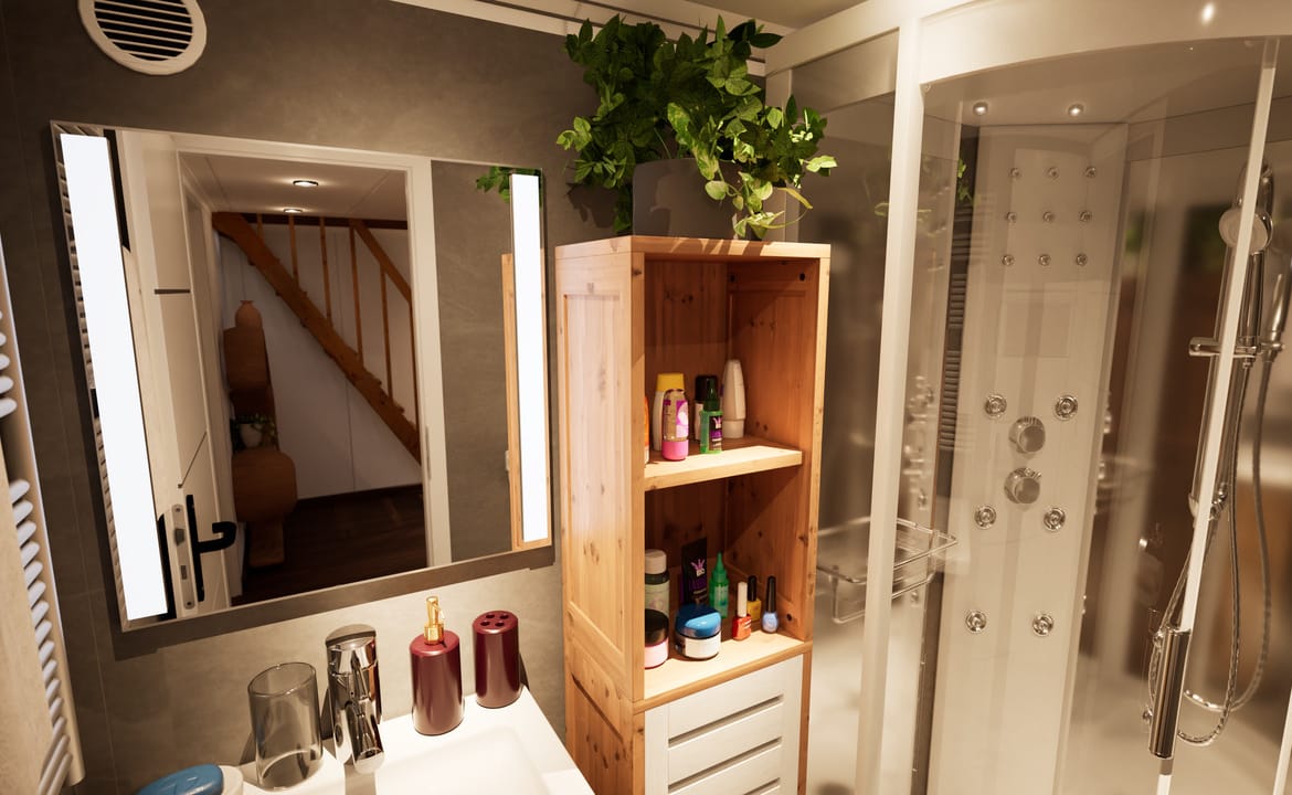 Grafika: dom modulowy caloroczny 70m2 tebe 28