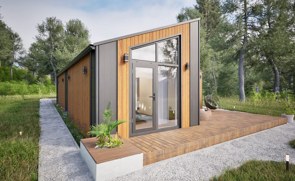 Grafika: dom modulowy caloroczny 88m2 jowisz 10