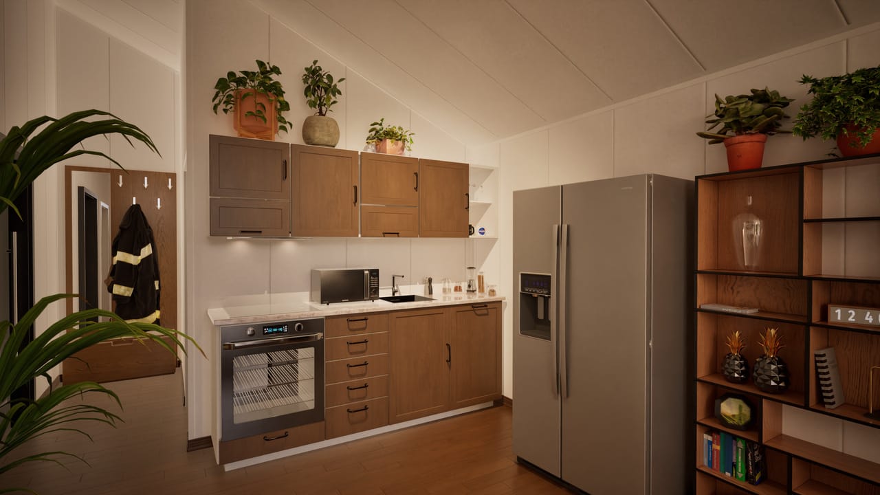 Grafika: dom modulowy caloroczny 88m2 jowisz 22