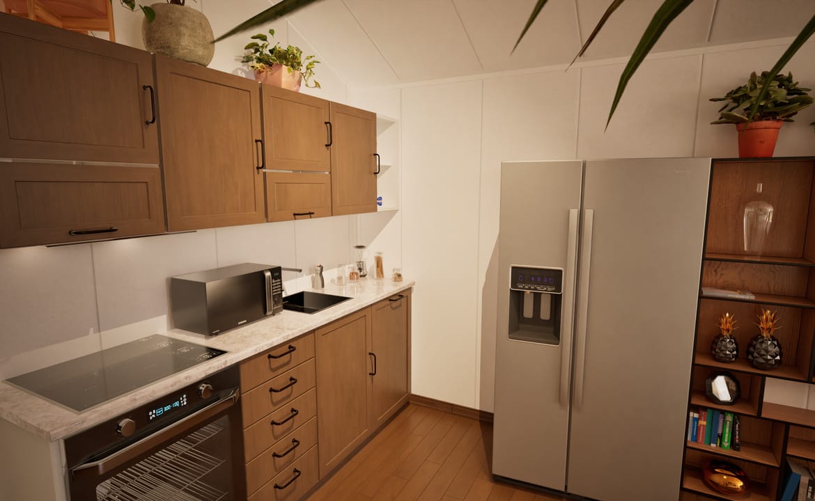 Grafika: dom modulowy caloroczny 88m2 jowisz 25