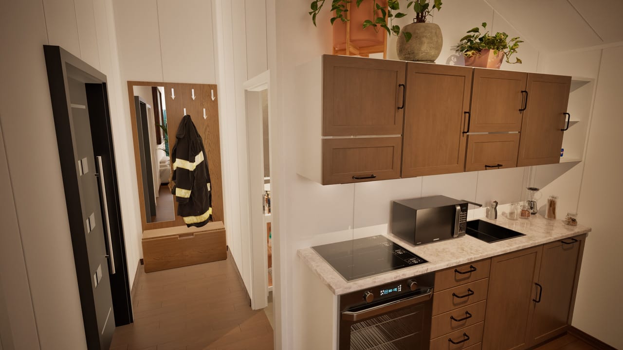 Grafika: dom modulowy caloroczny 88m2 jowisz 28