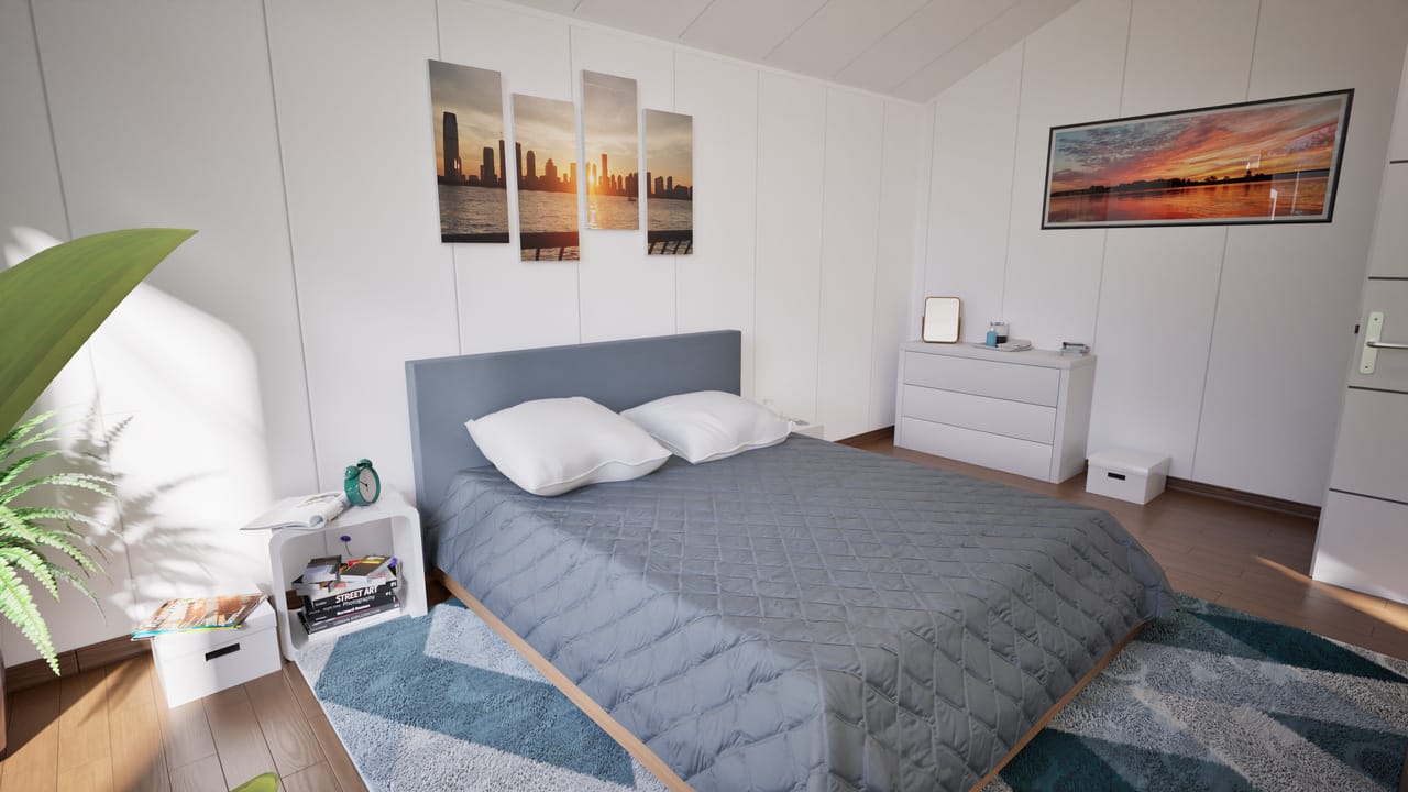 Grafika: dom modulowy caloroczny 88m2 jowisz 39