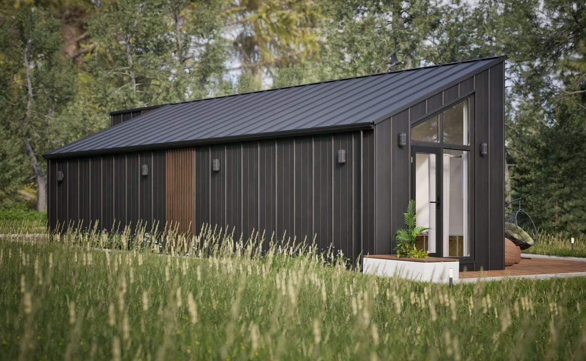 Grafika: dom modulowy caloroczny 88m2 jowisz 41