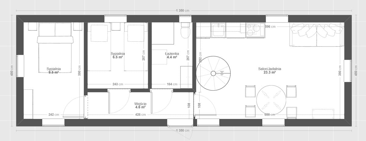 Grafika: rzut pluton plus97 parter